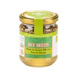 BEE SEEDS BIO, miele di acacia con semi di canapa interi, 220g