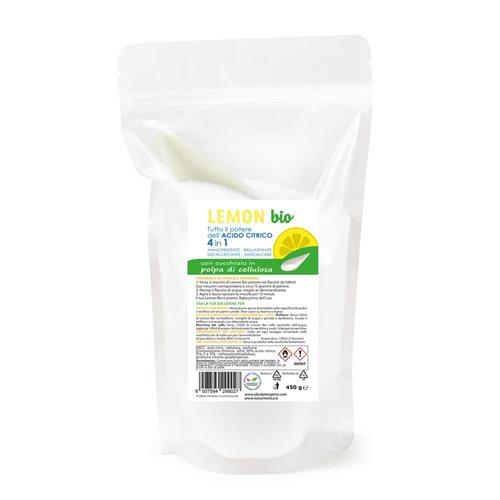 Anticalcare, Ammorbidente, Brillantante - Lemon bio polvere 450g