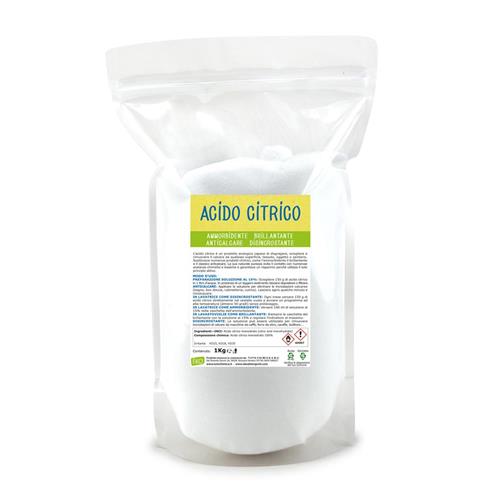 Eko Acido citrico 1KG - Ammorbidente, Brillantante, Anticalcare