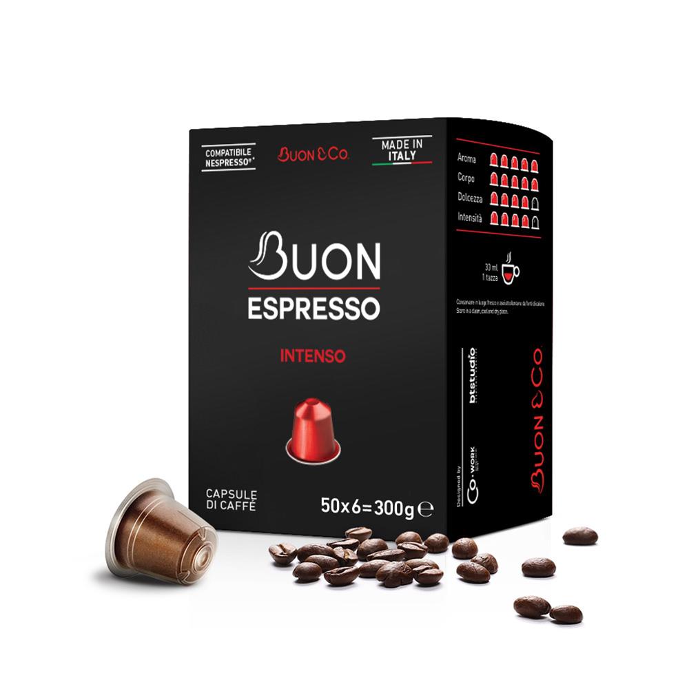 Buonespresso Capsule Compatibili N., 50 Caps, Gusto Intenso