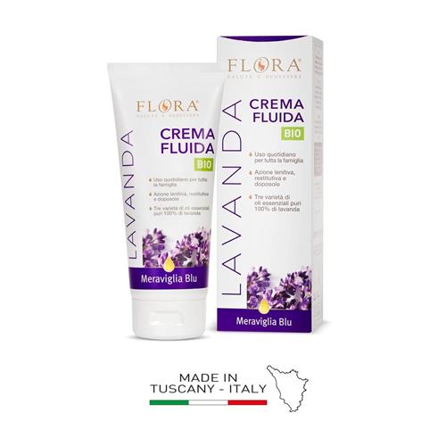 FLORA Crema Fluida Lavanda Blu BIO pack da 2 Pz da 200 ml